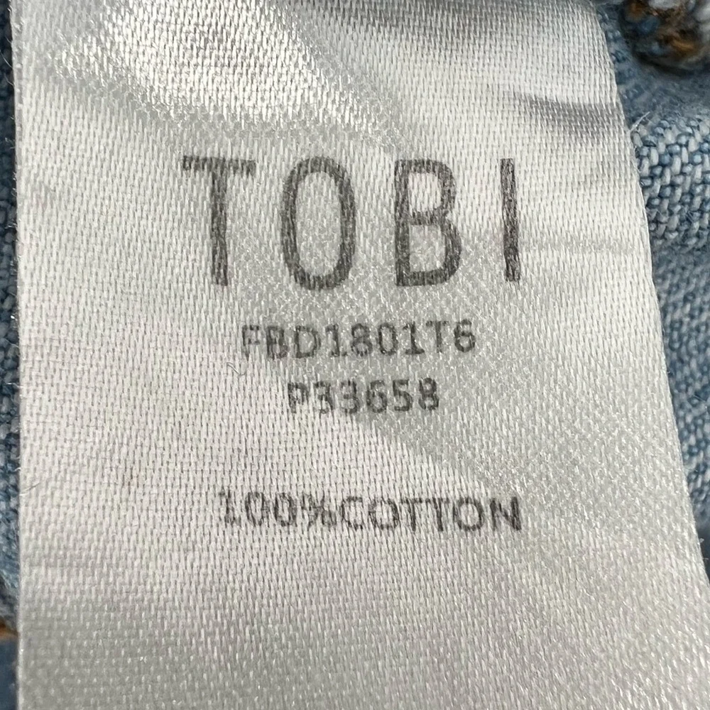Tobi Cut Off Distressed Denim Jean Shorts Size 27 Women's